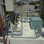 送水ポンプ周り配管