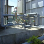 送水ポンプ周り配管